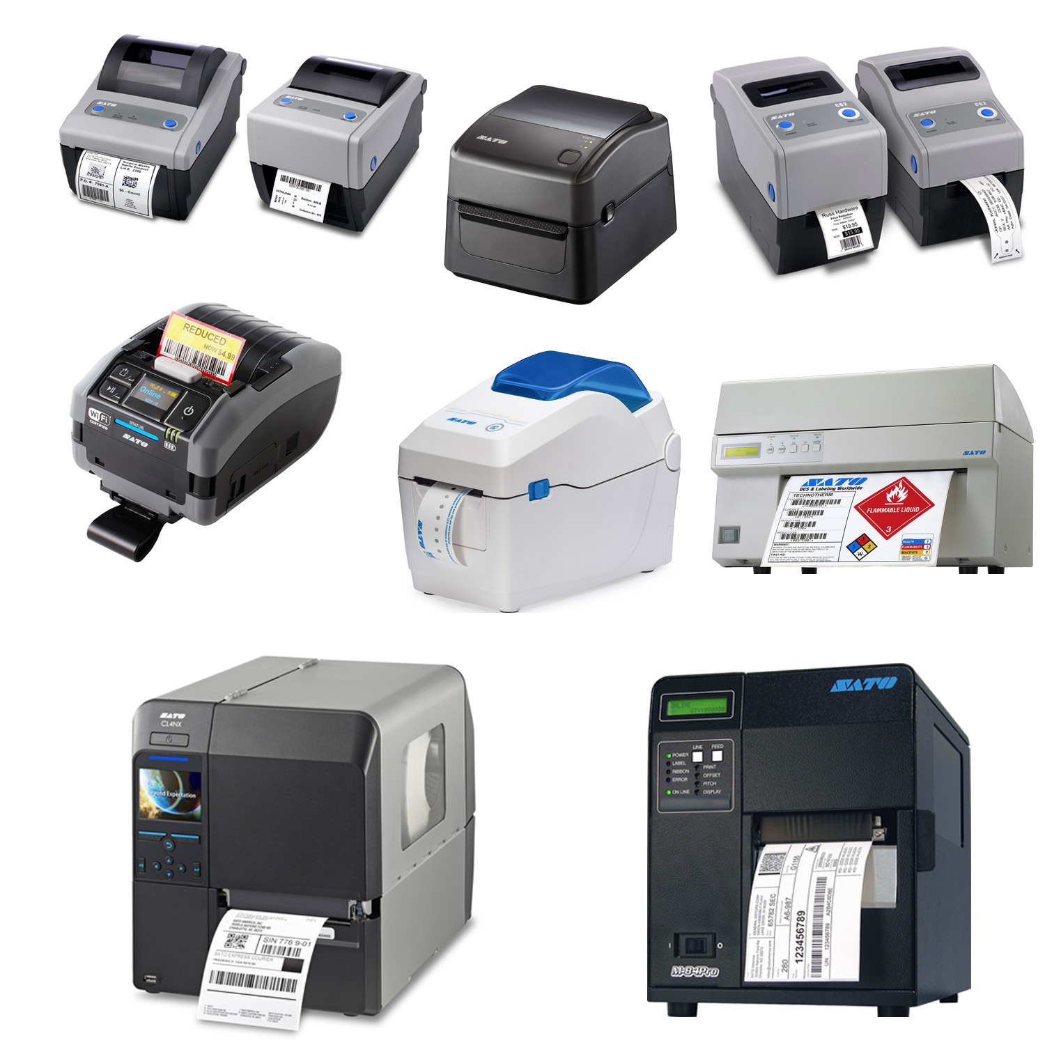 Sato Barcode Label Printers