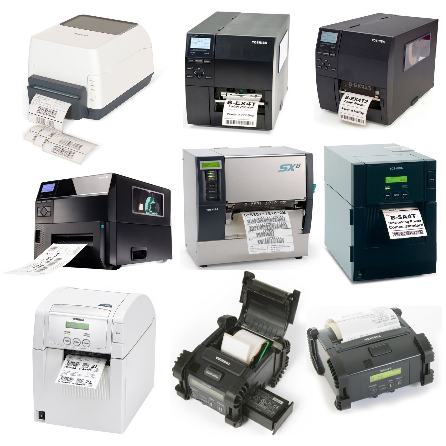 Toshiba Barcode Label Printers