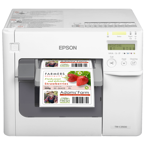 Epson ColorWorks™ C3500 - Color Inkjet Label Printer