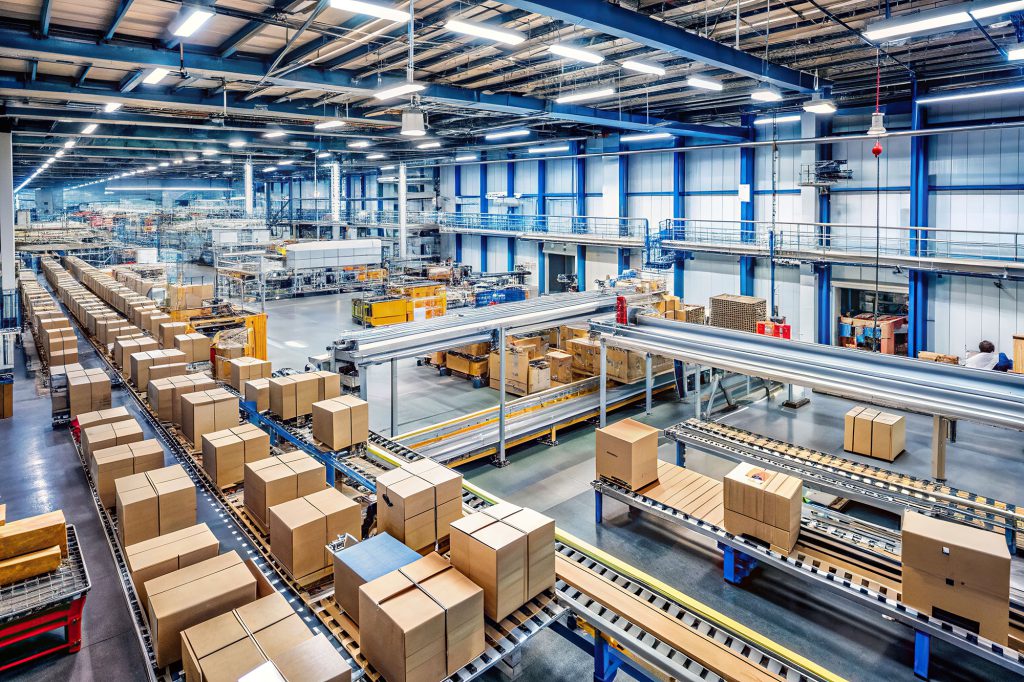 warehouse operations with stock