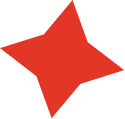 red vector star